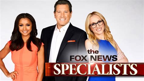 Apr 28, 2017 · <strong>Fox News</strong> Channel announced a new one-hour political talk show launching next month in its 5 pm Eastern time slot. . The fox news specialists